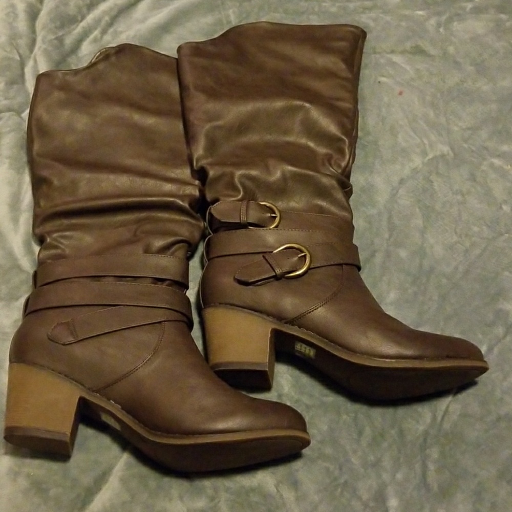 Knee high boots